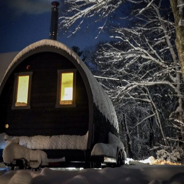 spa wagon mobile sauna