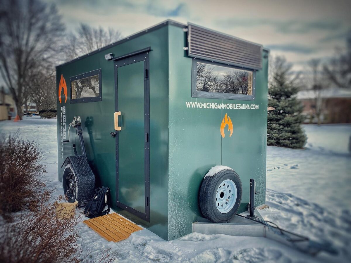 michigan mobile sauna near detroit