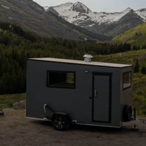 Mobile Sauna Trailer From Centered Sauna Company In Watertown, Wisconsin