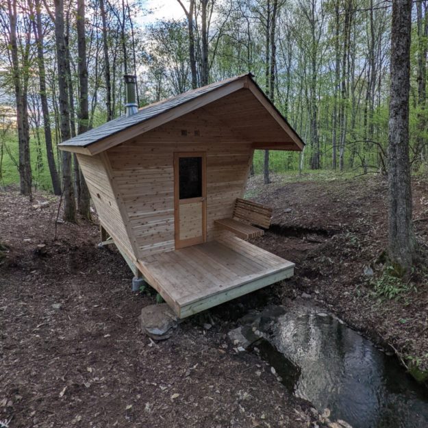 Mountain sauna