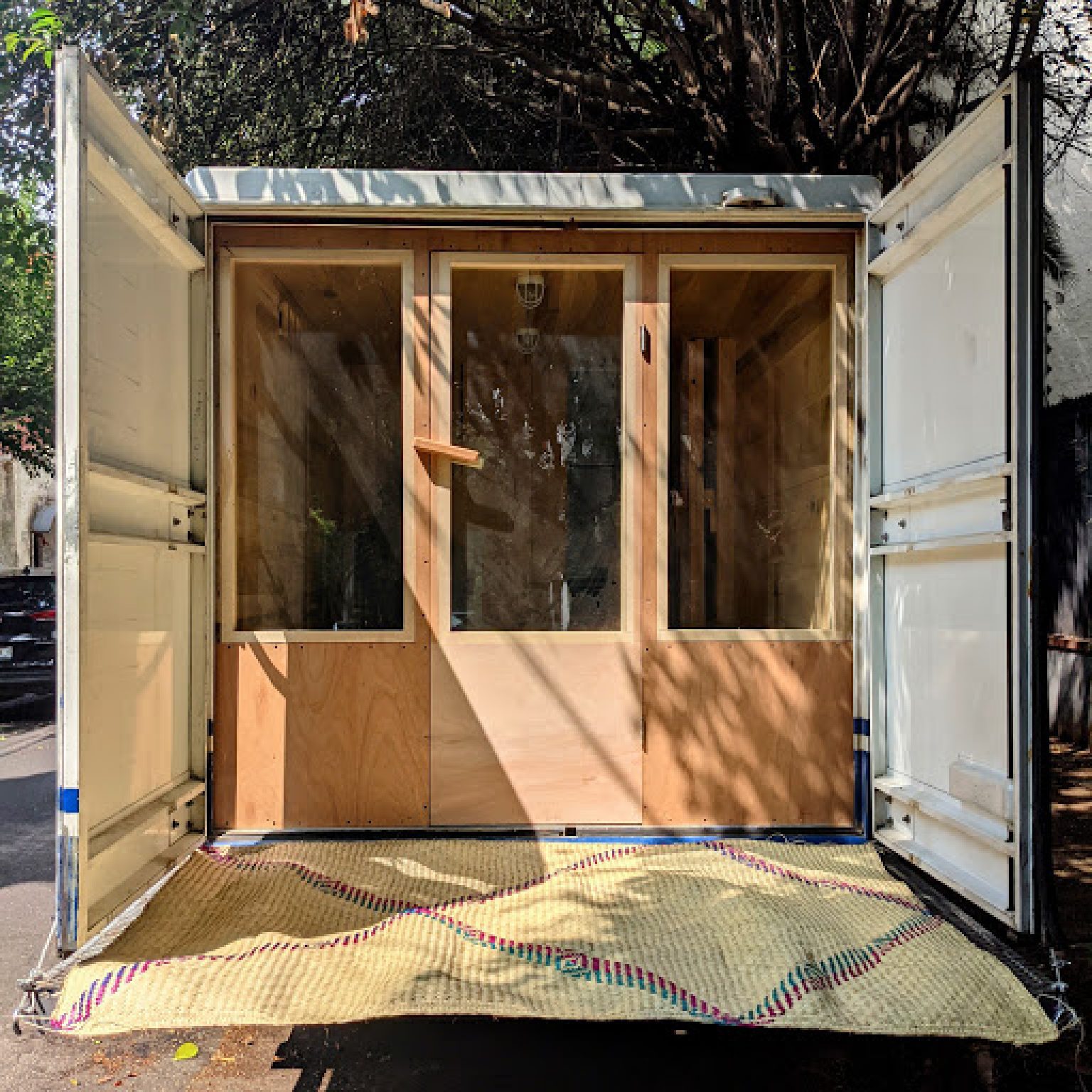 opening the taco truck sauna in Mexico City